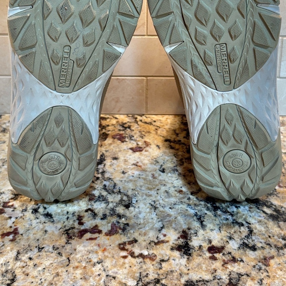 Merrell Approach Brindle Winter Waterproof Booties Quilted Suede Boots Size 7 - Picture 13 of 16